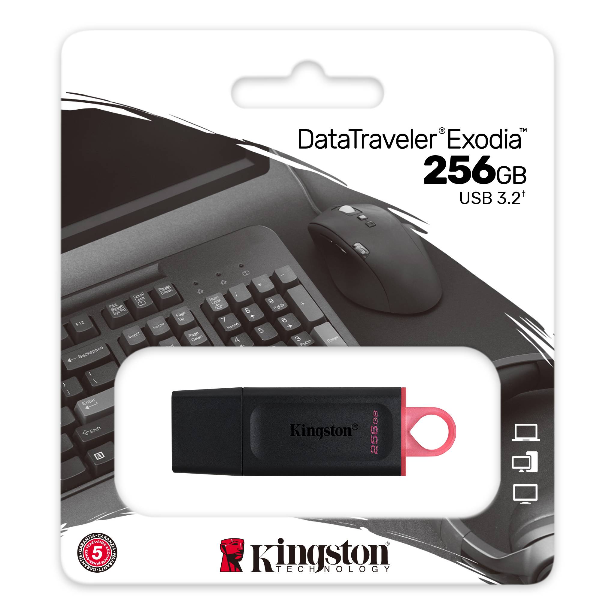 Kingston FD 256GB USB3.2 DTXDataTraveler Exodia